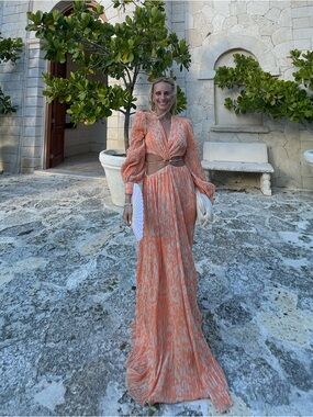 jonathan simkhai pink slip dress Simkhai Pink Reign Strapless Gown